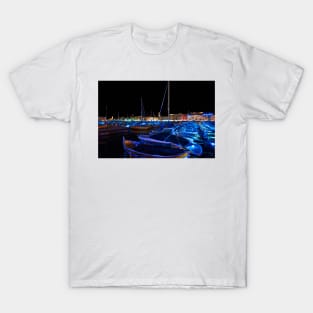 Night time in the Old Port of Marseille T-Shirt